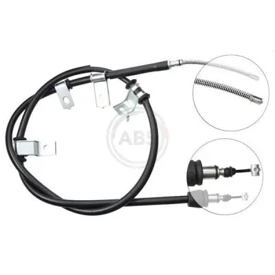 Premium Cable de accionamiento, freno de estacionamiento A.B.S. K19078